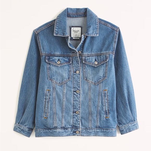 Abercrombie & Fitch Denim Jacket - Picture 7 of 9